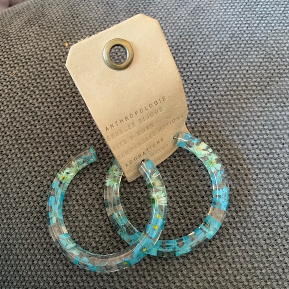 Anthro Florida resin earrings NWT - Picture 5 of 6